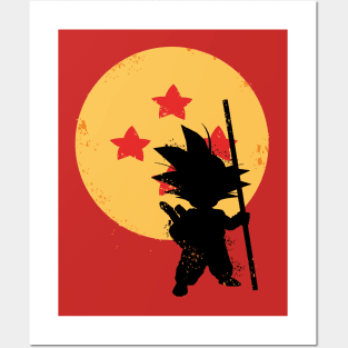 Kid Goku! Posters and Art